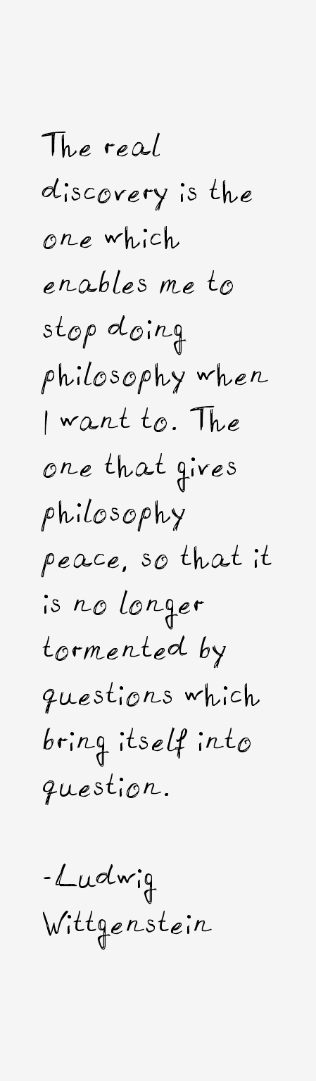 Ludwig Wittgenstein Quotes