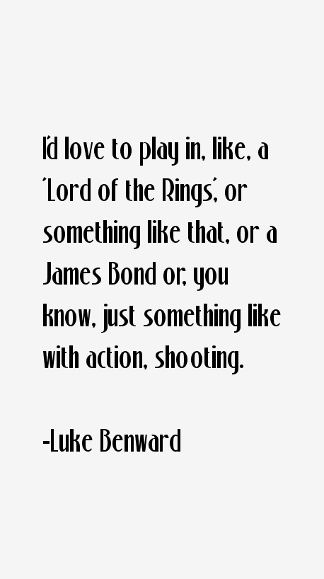 Luke Benward Quotes