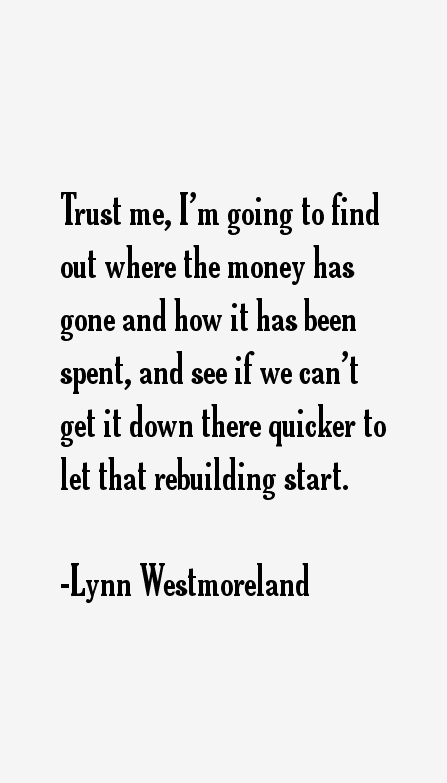 Lynn Westmoreland Quotes