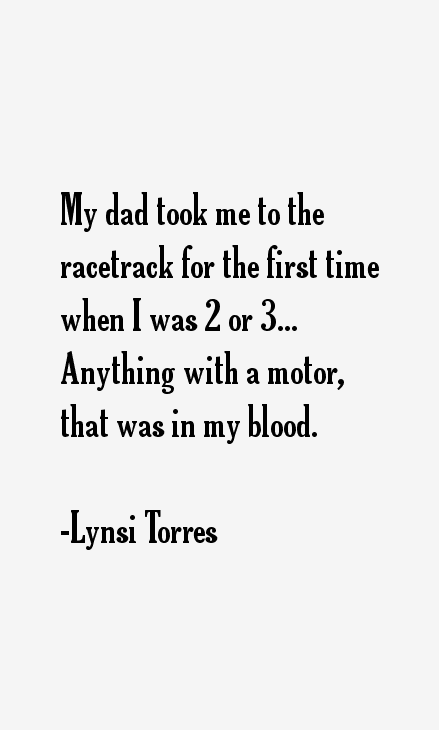 Lynsi Torres Quotes