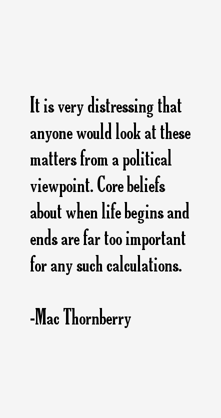 Mac Thornberry Quotes