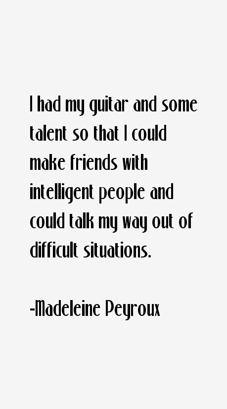 Madeleine Peyroux Quotes