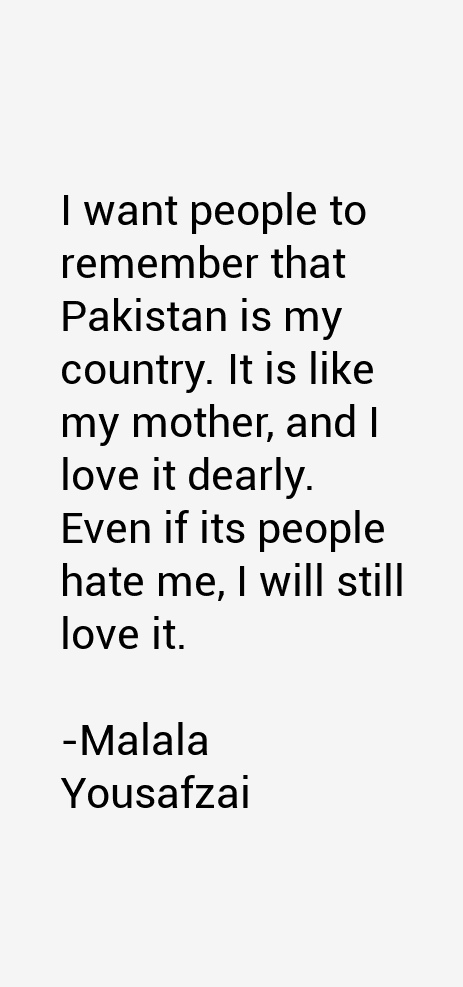 Malala Yousafzai Quotes