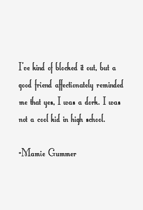 Mamie Gummer Quotes