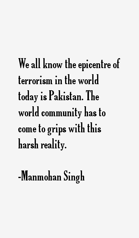 Manmohan Singh Quotes
