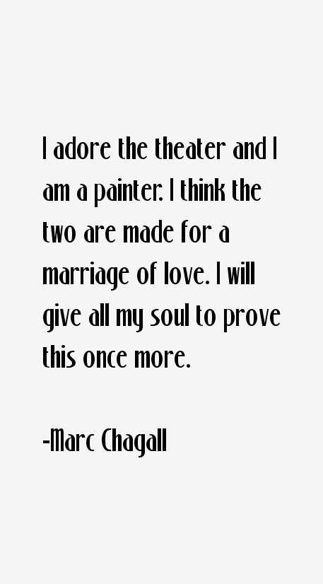 Marc Chagall Quotes