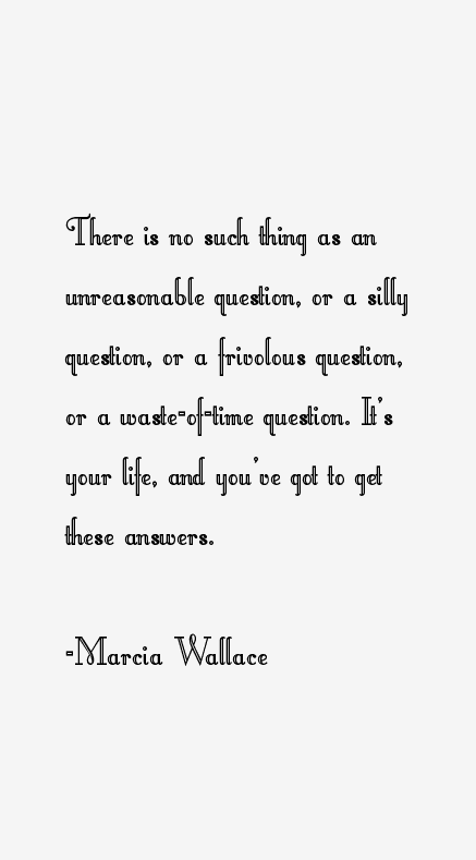 Marcia Wallace Quotes
