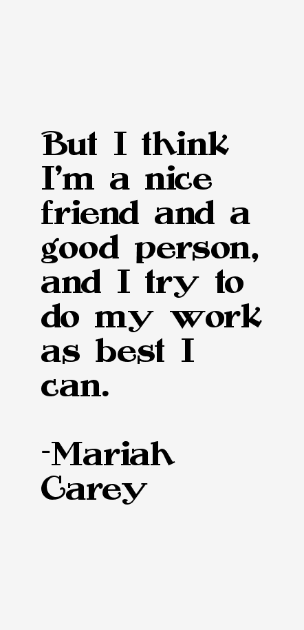 Mariah Carey Quotes