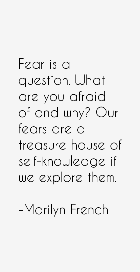 Marilyn French Quotes