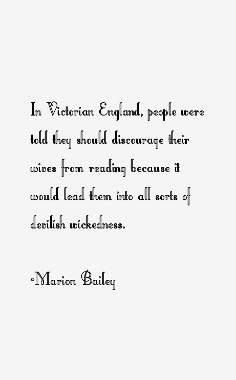 Marion Bailey Quotes