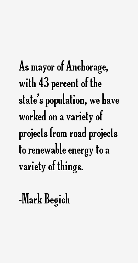 Mark Begich Quotes