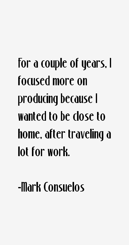 Mark Consuelos Quotes