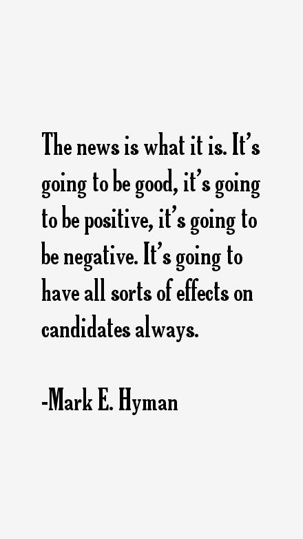 Mark E. Hyman Quotes