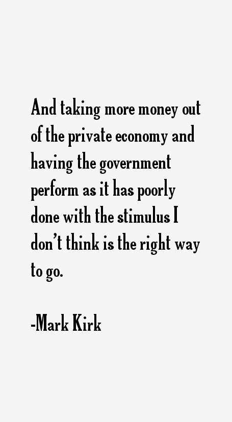 Mark Kirk Quotes
