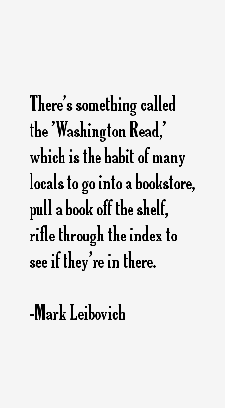 Mark Leibovich Quotes