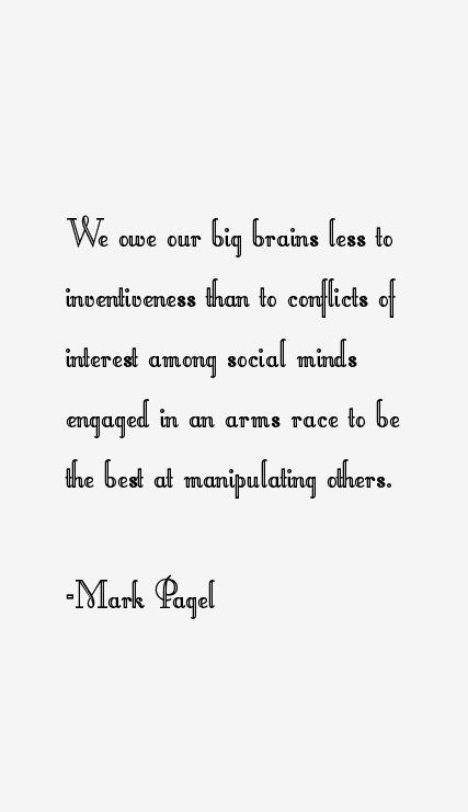 Mark Pagel Quotes