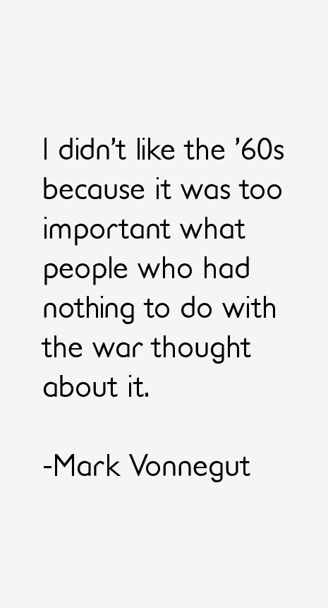Mark Vonnegut Quotes
