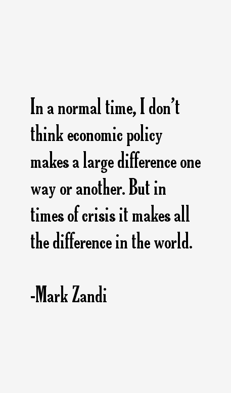 Mark Zandi Quotes