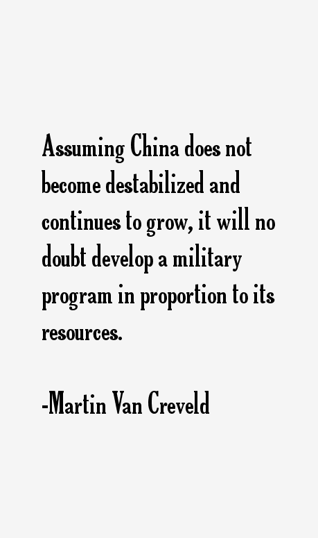 Martin Van Creveld Quotes