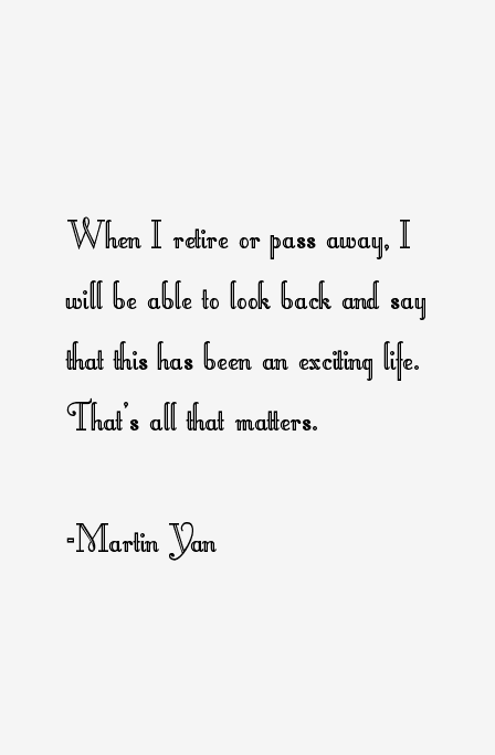 Martin Yan Quotes