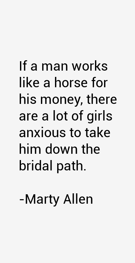 Marty Allen Quotes