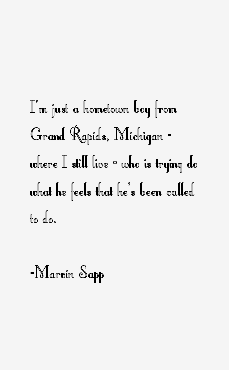 Marvin Sapp Quotes