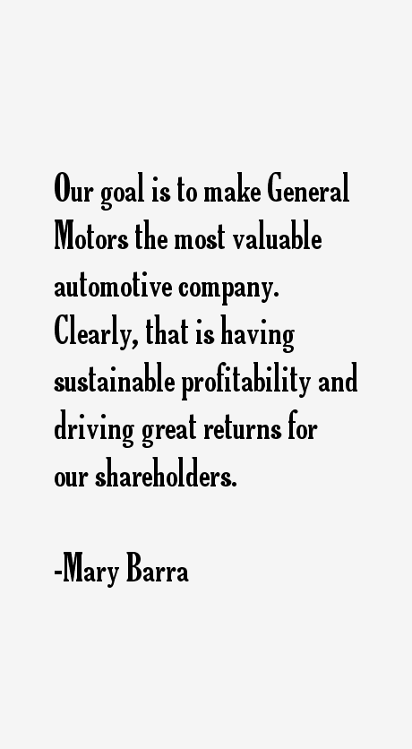 Mary Barra Quotes