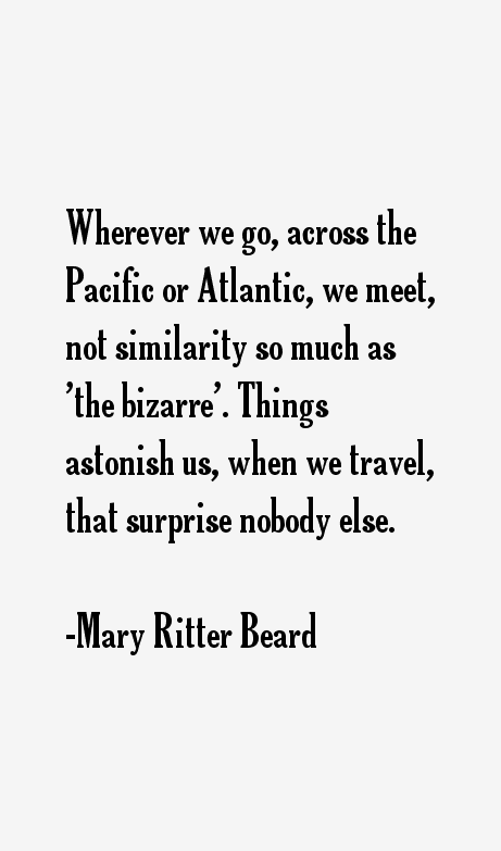 Mary Ritter Beard Quotes