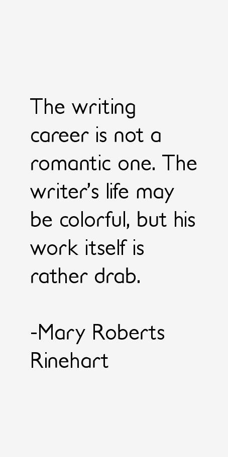 Mary Roberts Rinehart Quotes
