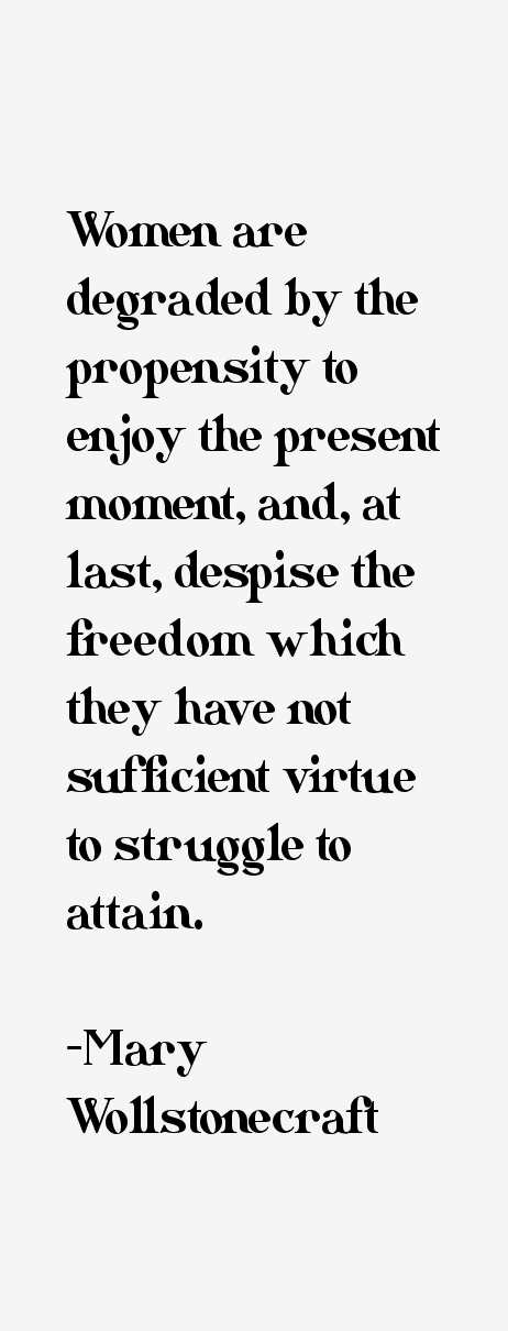 Mary Wollstonecraft Quotes