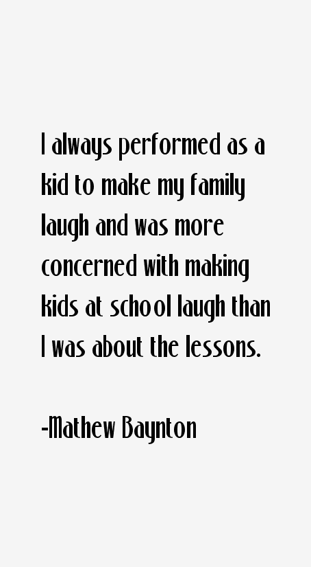 Mathew Baynton Quotes