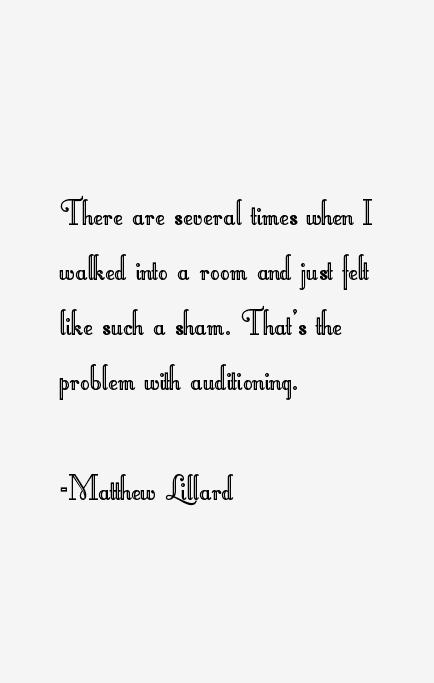 Matthew Lillard Quotes