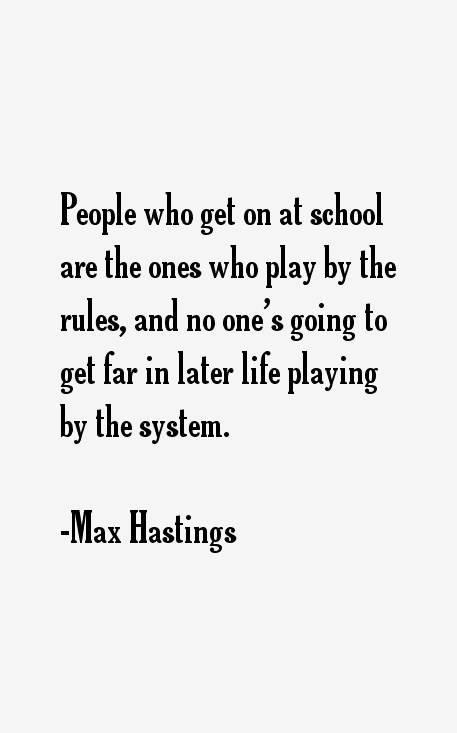 Max Hastings Quotes