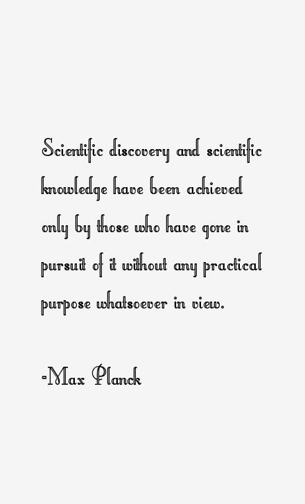 Max Planck Quotes