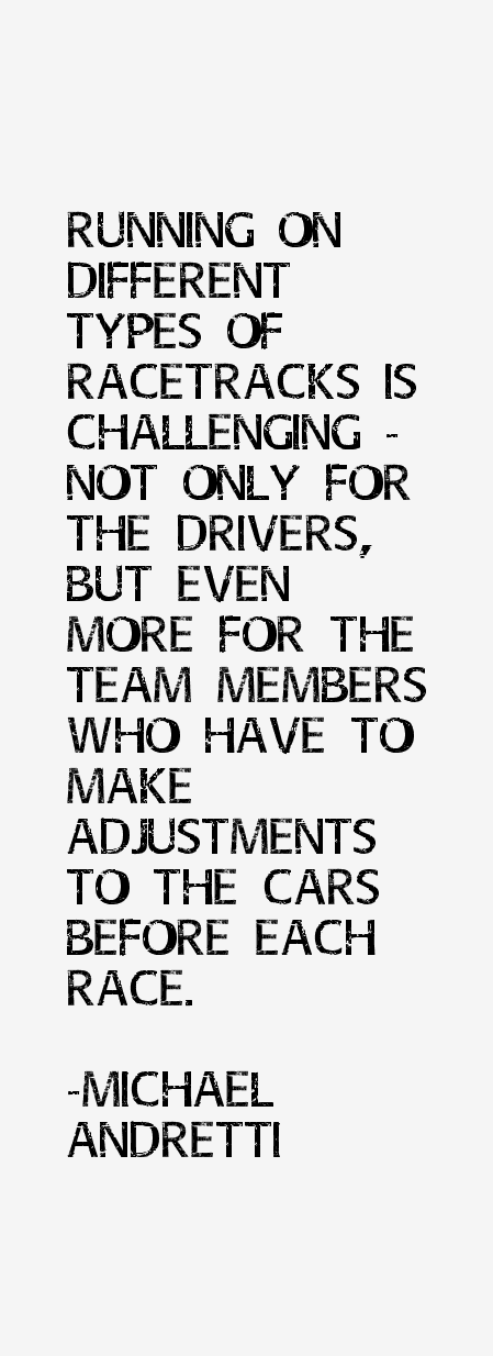 Michael Andretti Quotes