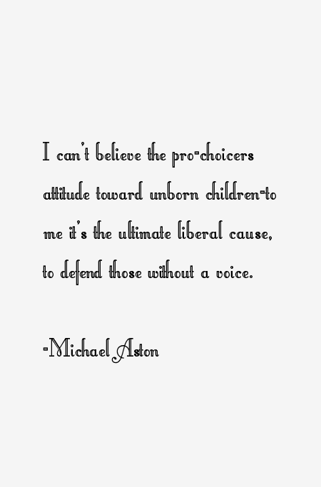 Michael Aston Quotes