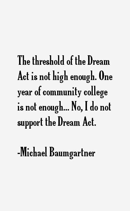 Michael Baumgartner Quotes