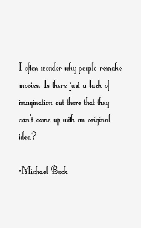 Michael Beck Quotes