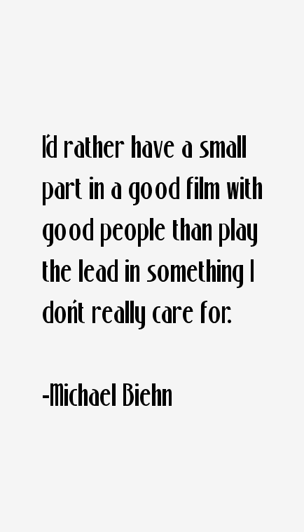 Michael Biehn Quotes