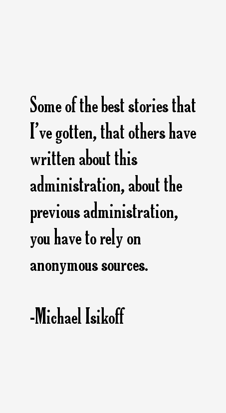 Michael Isikoff Quotes