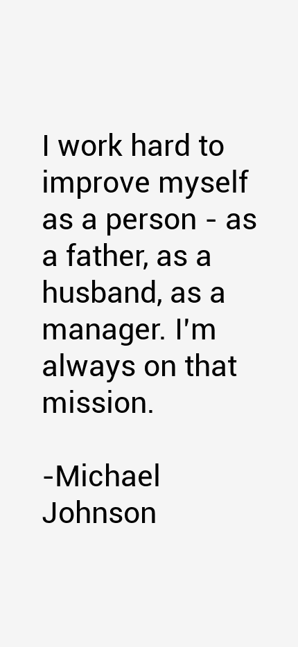 Michael Johnson Quotes