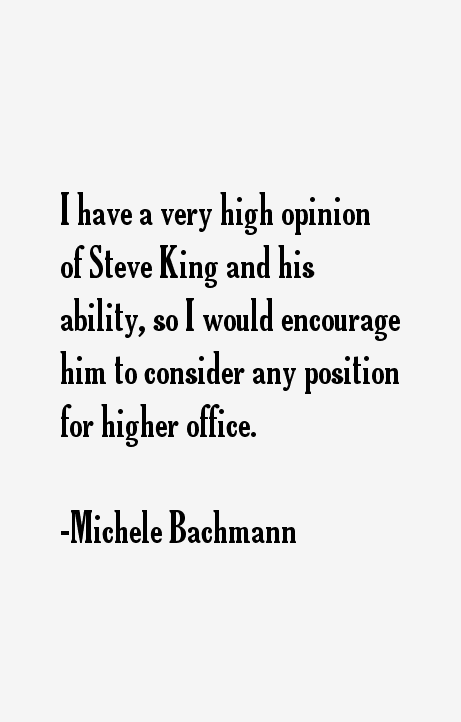 Michele Bachmann Quotes