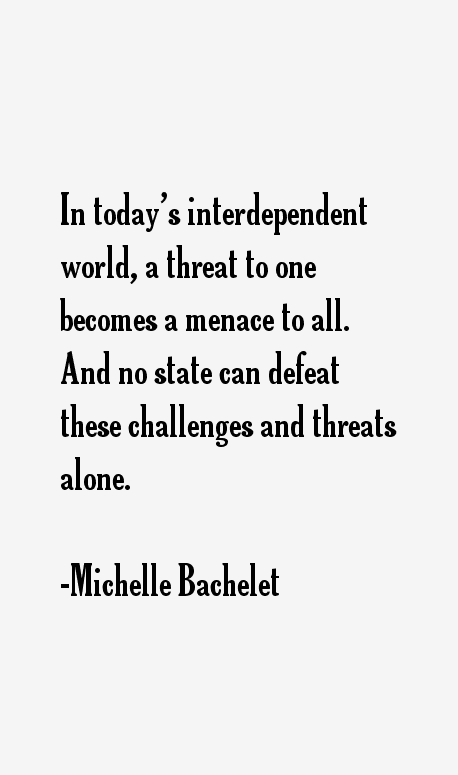 Michelle Bachelet Quotes