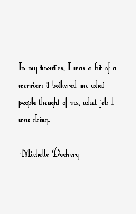 Michelle Dockery Quotes
