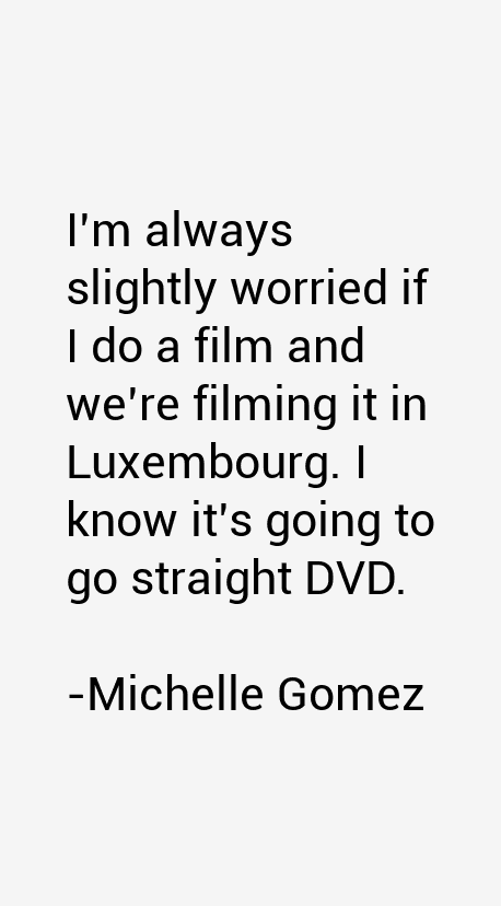 Michelle Gomez Quotes