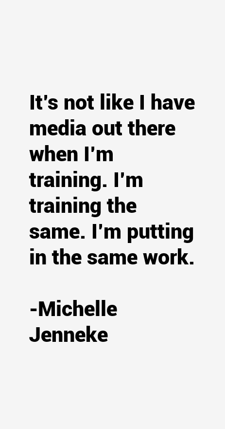 Michelle Jenneke Quotes