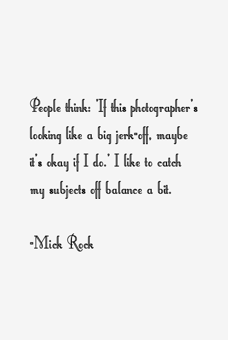 Mick Rock Quotes