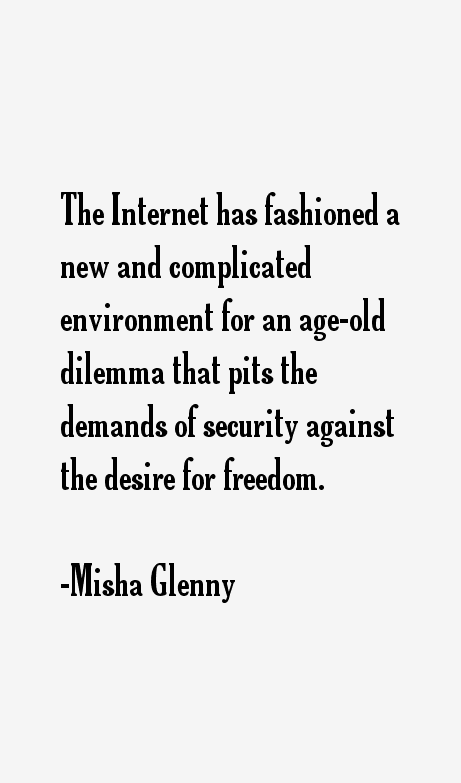 Misha Glenny Quotes