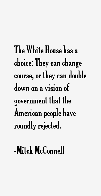 Mitch McConnell Quotes