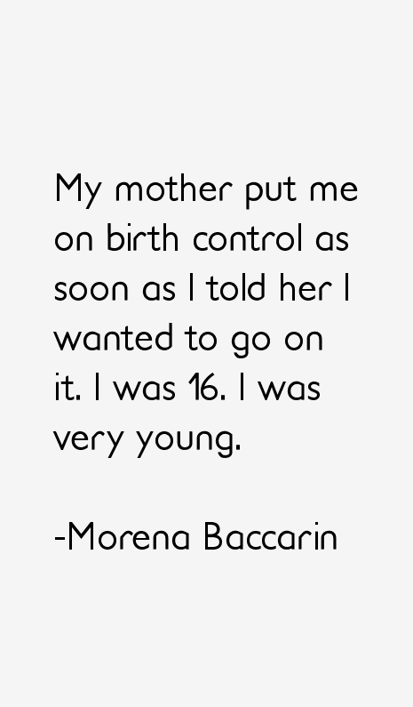 Morena Baccarin Quotes